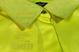 Pistachio Green Collar Pocke Design Shirt FD